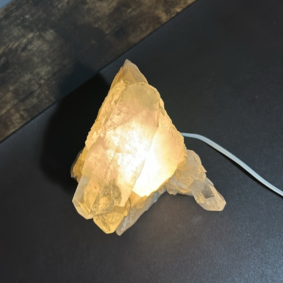 Vintage stunning white Quartz lamp light - Picture 8 of 14